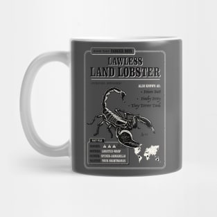 Lawless Land Lobster Mug